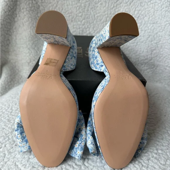 NWB J.Crew Collection in Liberty Misti Valeria Bow Bell d’Orsay Pumps Size 6 - Picture 6 of 9